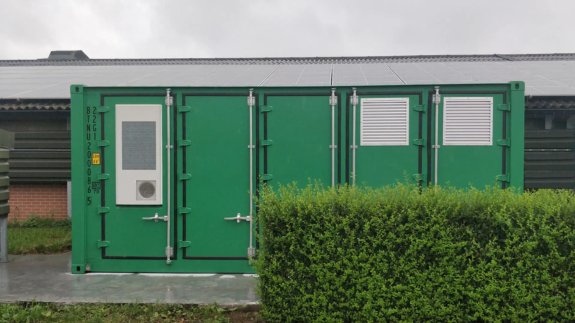 500kW 1MW 1MWh Commercial Industrial CI BESS Battery Storage Container Solar Power On-grid & Off-grid Energy Storage System