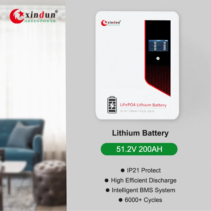 Rechargeable Li Lithium Ion Battery Inverter 10Kw 48 Volt 48V 51.2V 100Ah 200Ah 280Ah Lifepo4 Home Lithium Battery Storage Cost