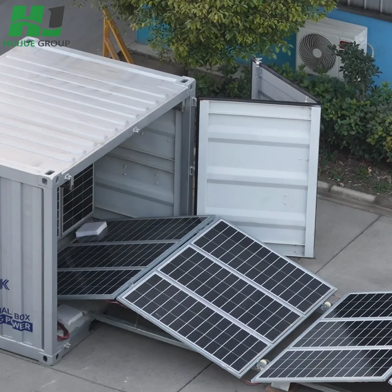 IEC Standard Certified Fold-Up Solar Power Station Container MPPT Controller for Outdoor Remote Work Commercial Energy Solutions