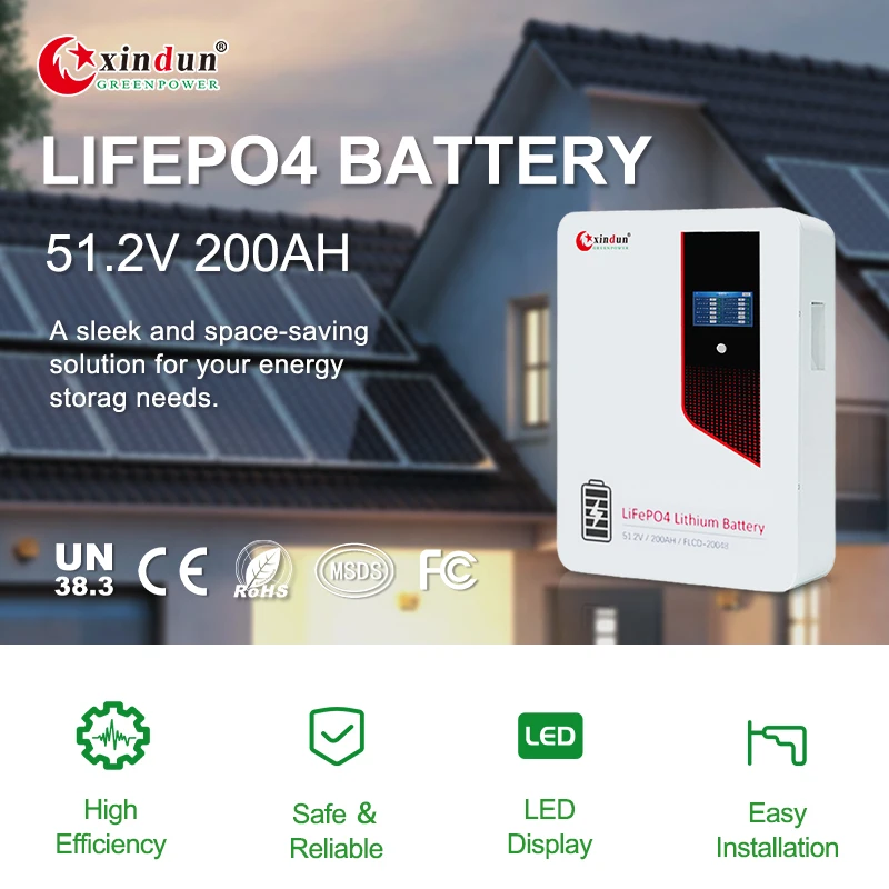 Rechargeable Li Lithium Ion Battery Inverter 10Kw 48 Volt 48V 51.2V 100Ah 200Ah 280Ah Lifepo4 Home Lithium Battery Storage Cost