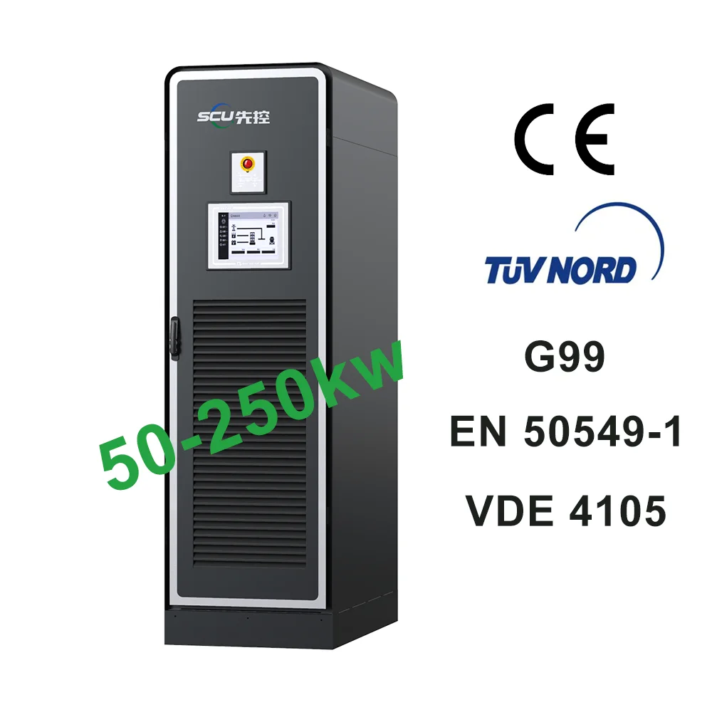 SCU Integrated 50kw 75kwh Lithium Battery Power Conversion System MPPT Solar Inverter Controller Solar Power