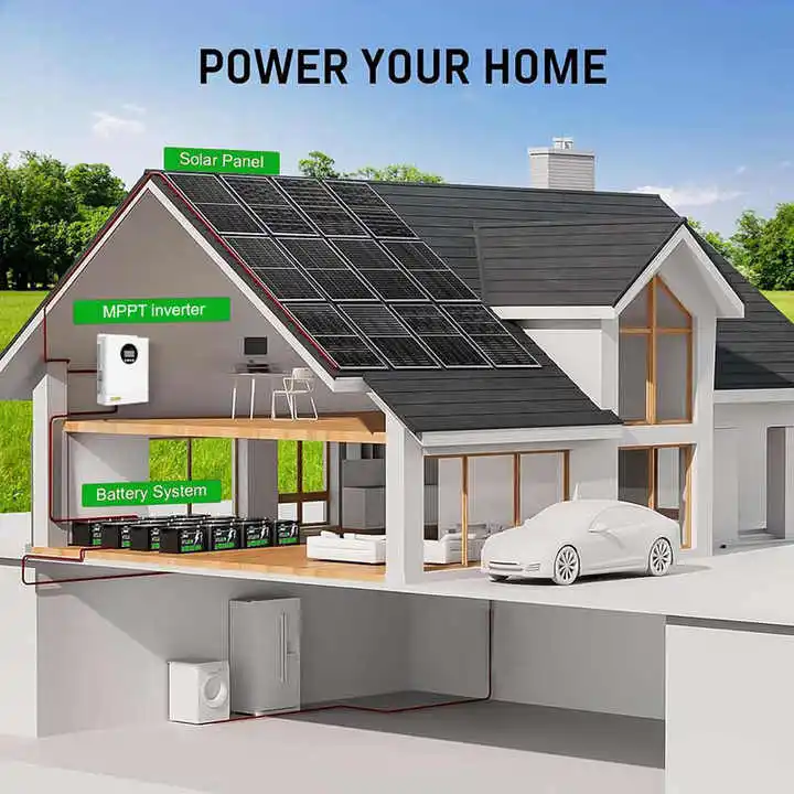 1.6KW-6.2KW Hybrid Inverter | WiFi-Enabled Off/On Grid | SKD Efficient for Home & Business Energy Needs