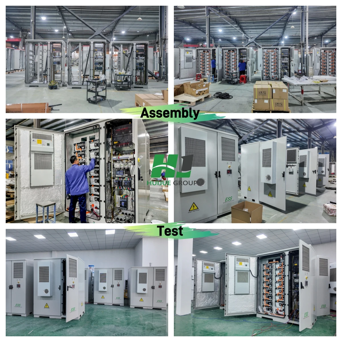 100KW Lithium Ion Battery 200 kw DC Power Supply 200 kwh Industrial Solar System Kit