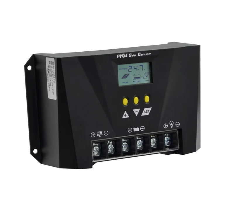 Xindun Best Price PWM Micro Smart Solar Charge Controller 12V 24V 48V 5A 10A 15A 20A 30A 40A 50A 60A for Solar Light System