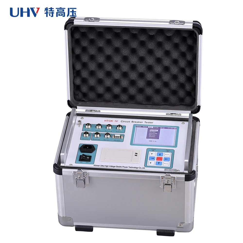 UHV-404 Circuit Breaker Analyzer High Voltage Circuit Breaker test Equipment Integrated Circuit Breaker Tester