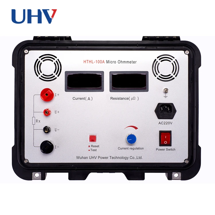 UHV-H100A Potable Contact Resistance Tester for Circuit Breaker