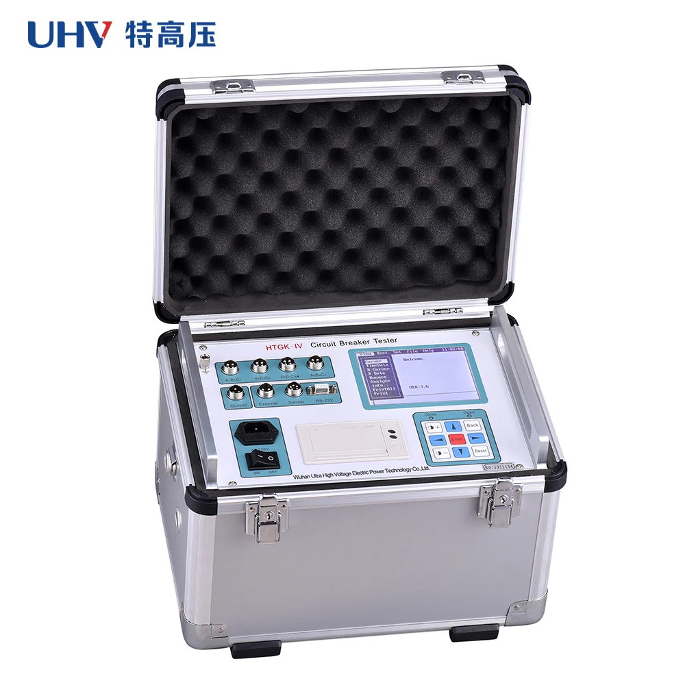 UHV-404 Circuit Breaker Analyzer High Voltage Circuit Breaker test Equipment Integrated Circuit Breaker Tester