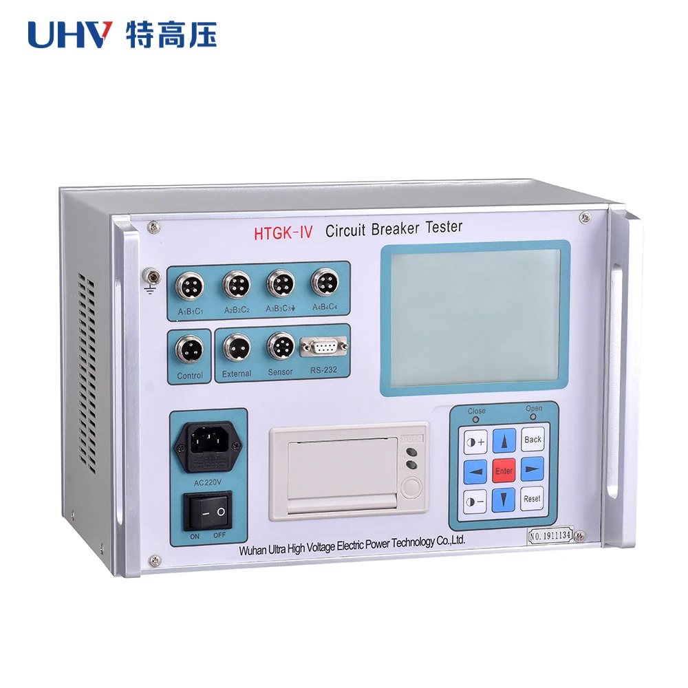 UHV-404 Circuit Breaker Analyzer High Voltage Circuit Breaker test Equipment Integrated Circuit Breaker Tester