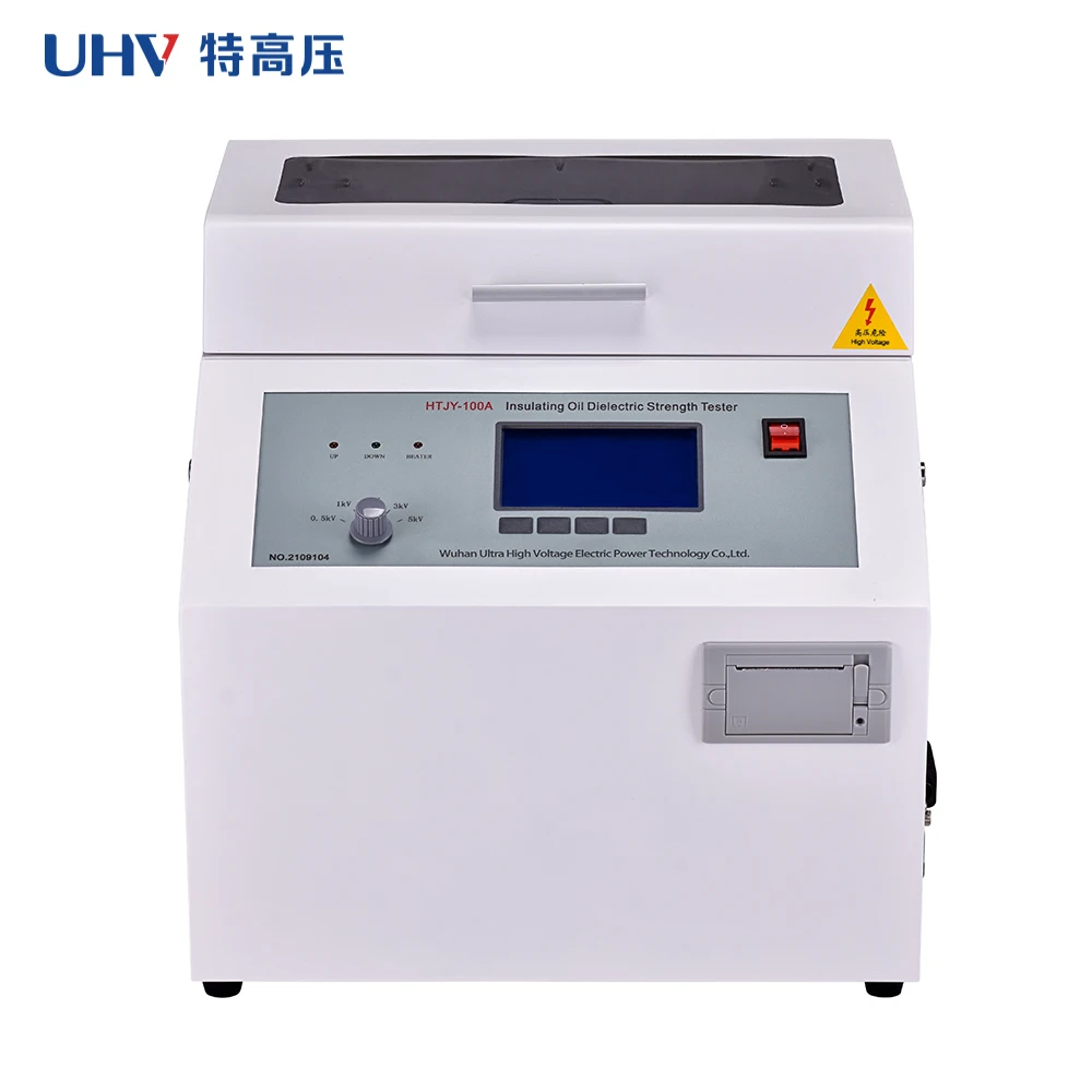 UHV-680A AC 80kV/100kV Automatic Insulating Oil Dielectric Strength Bdv Test Kit