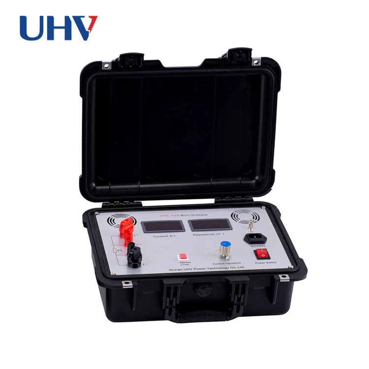 UHV-H100A Potable Contact Resistance Tester for Circuit Breaker