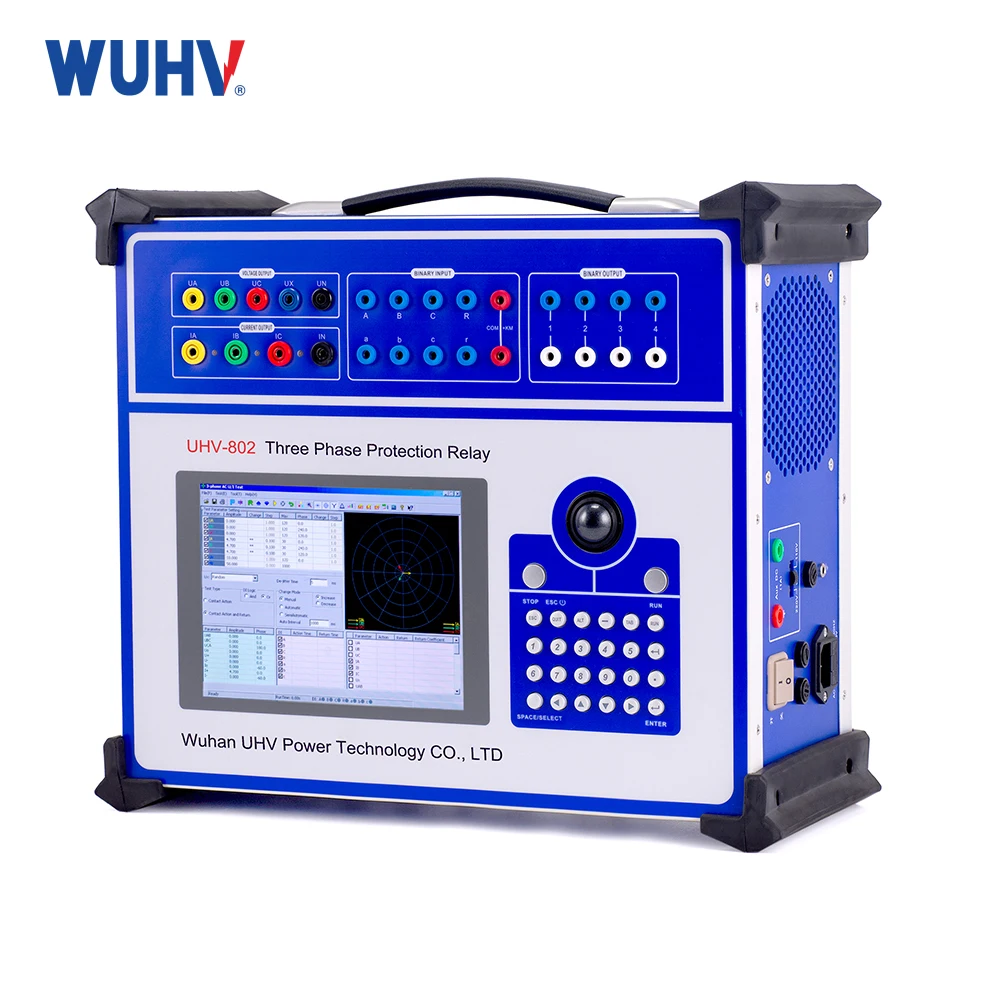 UHV-802 Three Phase Secondary Injection Relay Protection Tester