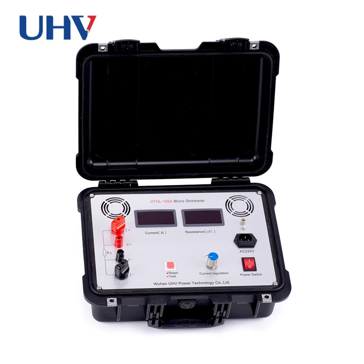 UHV-H100A Potable Contact Resistance Tester for Circuit Breaker