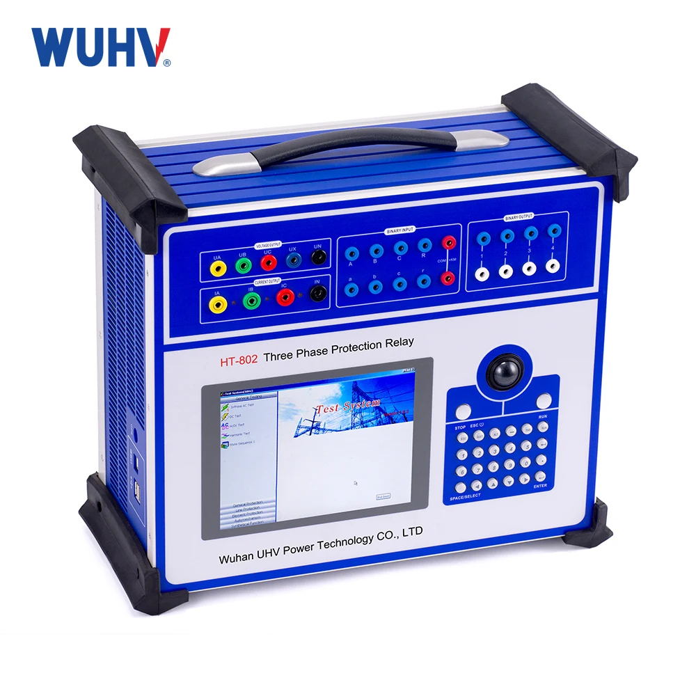 UHV-802 Three Phase Secondary Injection Relay Protection Tester