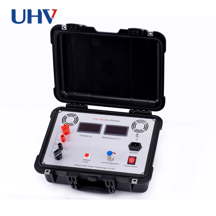 UHV-H100A Potable Contact Resistance Tester for Circuit Breaker