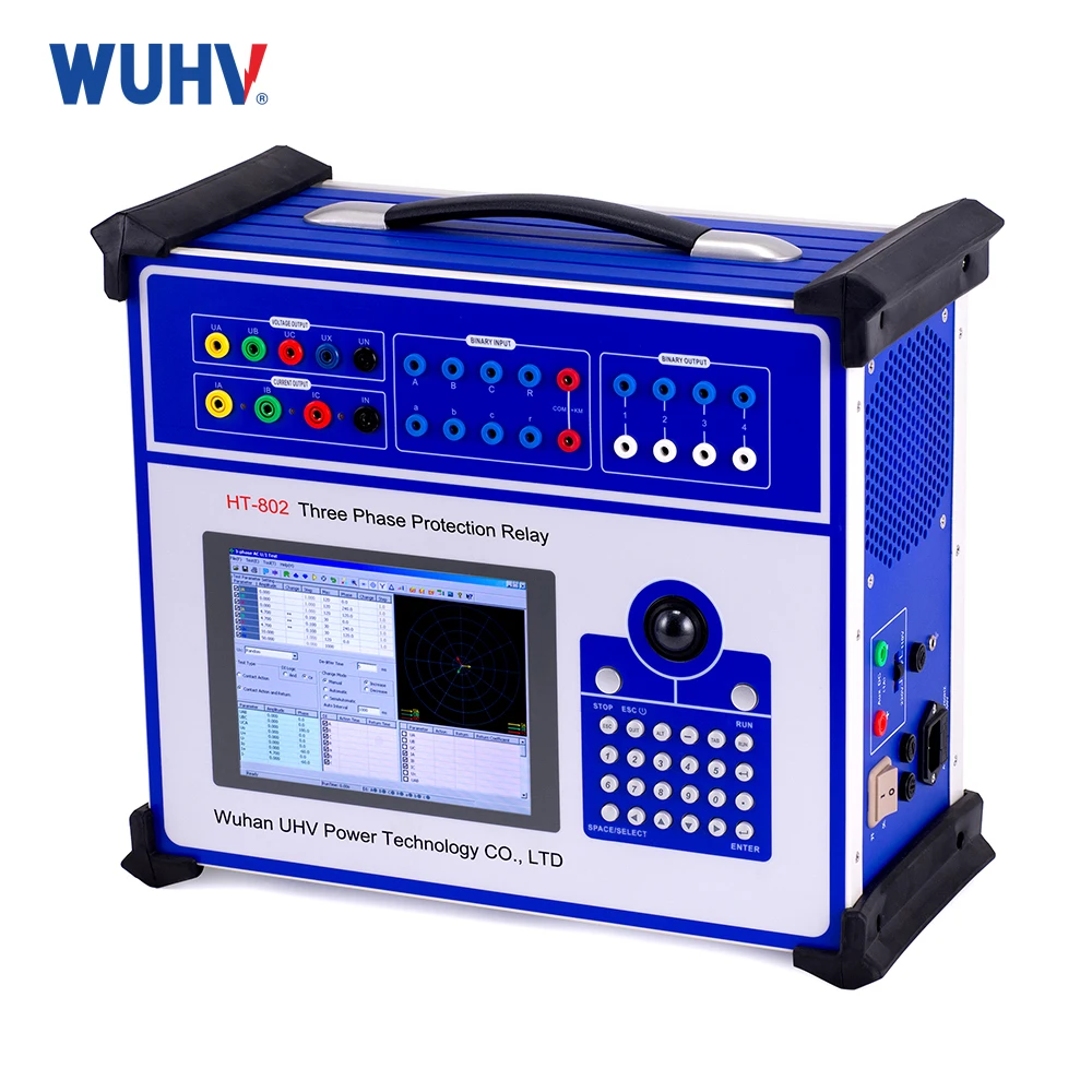 UHV-802 Three Phase Secondary Injection Relay Protection Tester