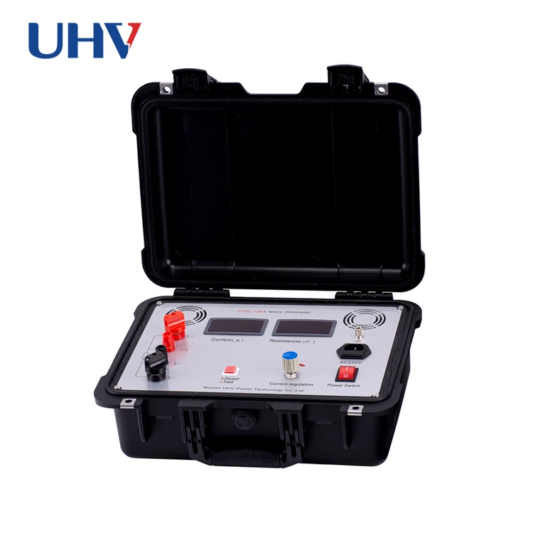 UHV-H100A Potable Contact Resistance Tester for Circuit Breaker