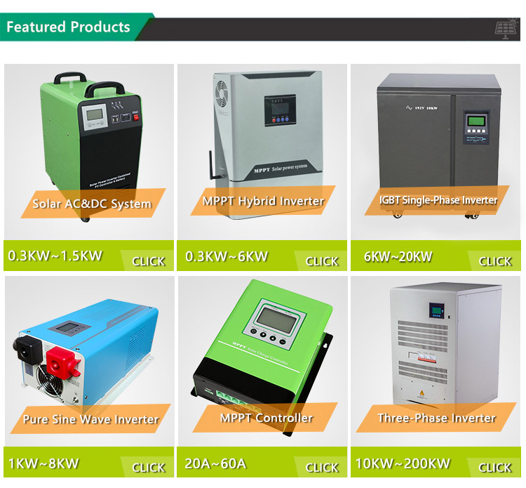 Energy Storage Solar Power System 3KW 48V 60A With Inbuilt 800Ah Battery