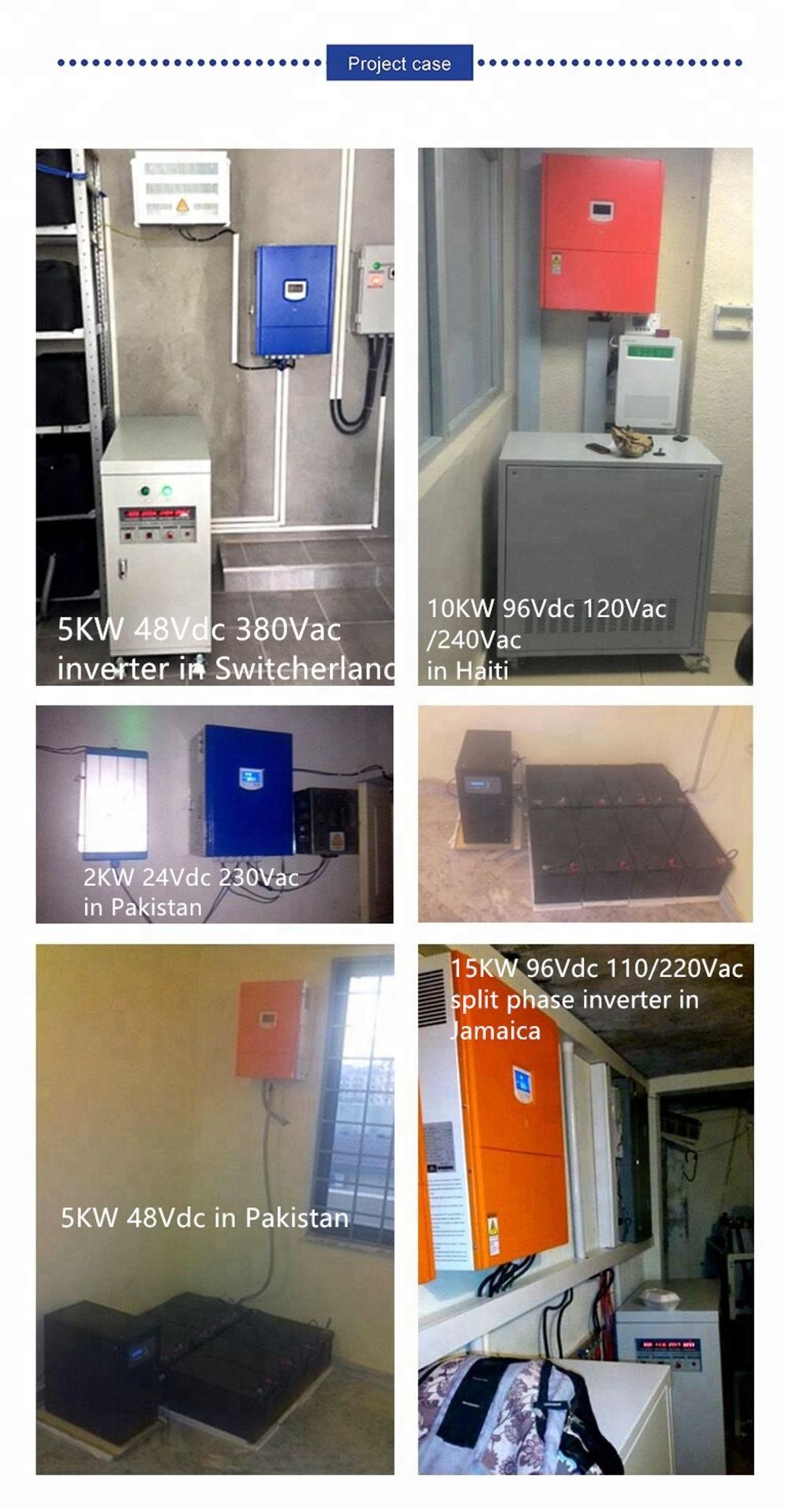 Alternative Energy Inverter 500 KVA Three Phase Off Grid Hybrid Solar Inverter 400kw Pure Sine Wave Inverter