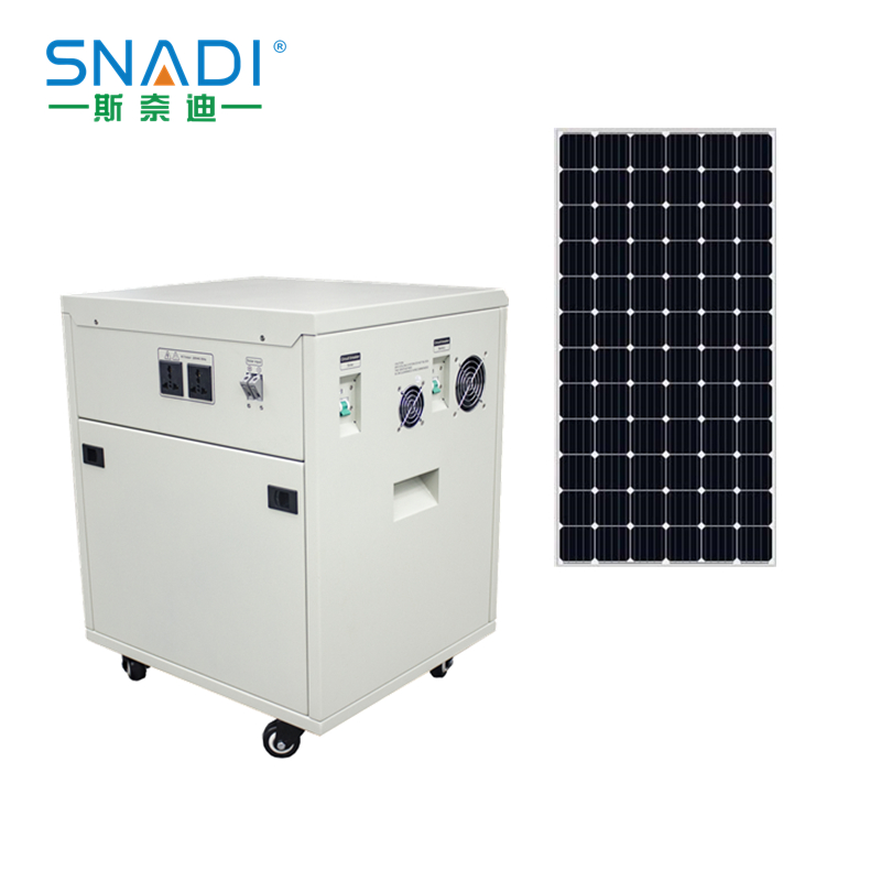 Energy Storage Solar Power System 3KW 48V 60A With Inbuilt 800Ah Battery