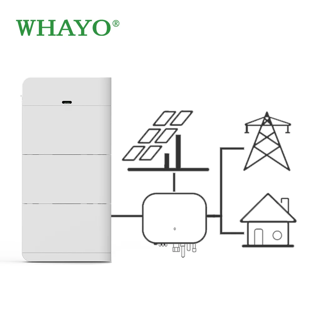 10Kwh 15Kwh Stackable Home Energy System 51.2V 200AH 300Ah 314Ah Solar Lithium Battery Pack 48V LiFePO4 Battery