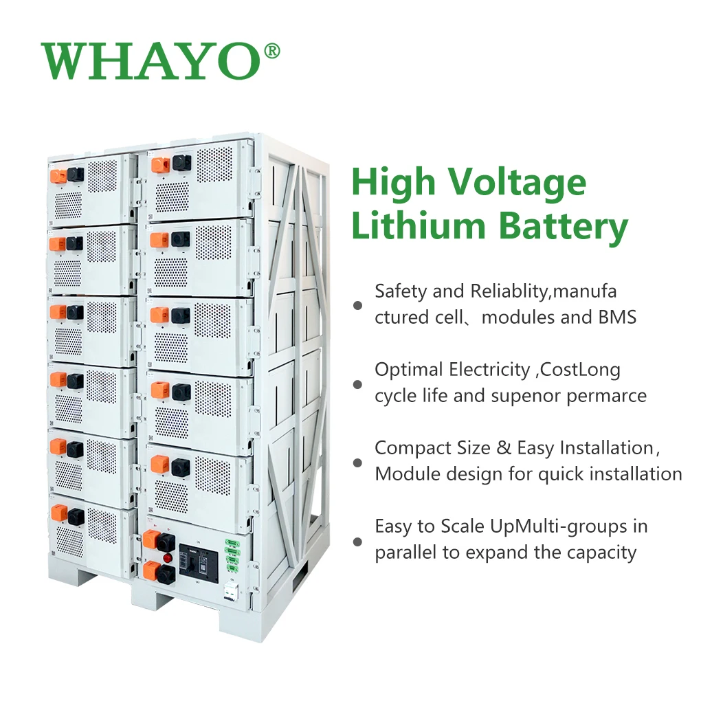 Whayo 15KW 20KW 30KW Solar Large Industrial and Commercial Systems Complete 30KW 25KW Hybrid Solar Energy System