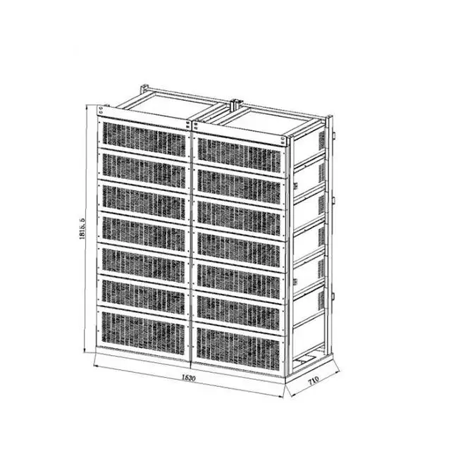 ESS Container Energy Storage System 1MW 2MW 3MW Li Ion Battery System Container Energy Bank Container