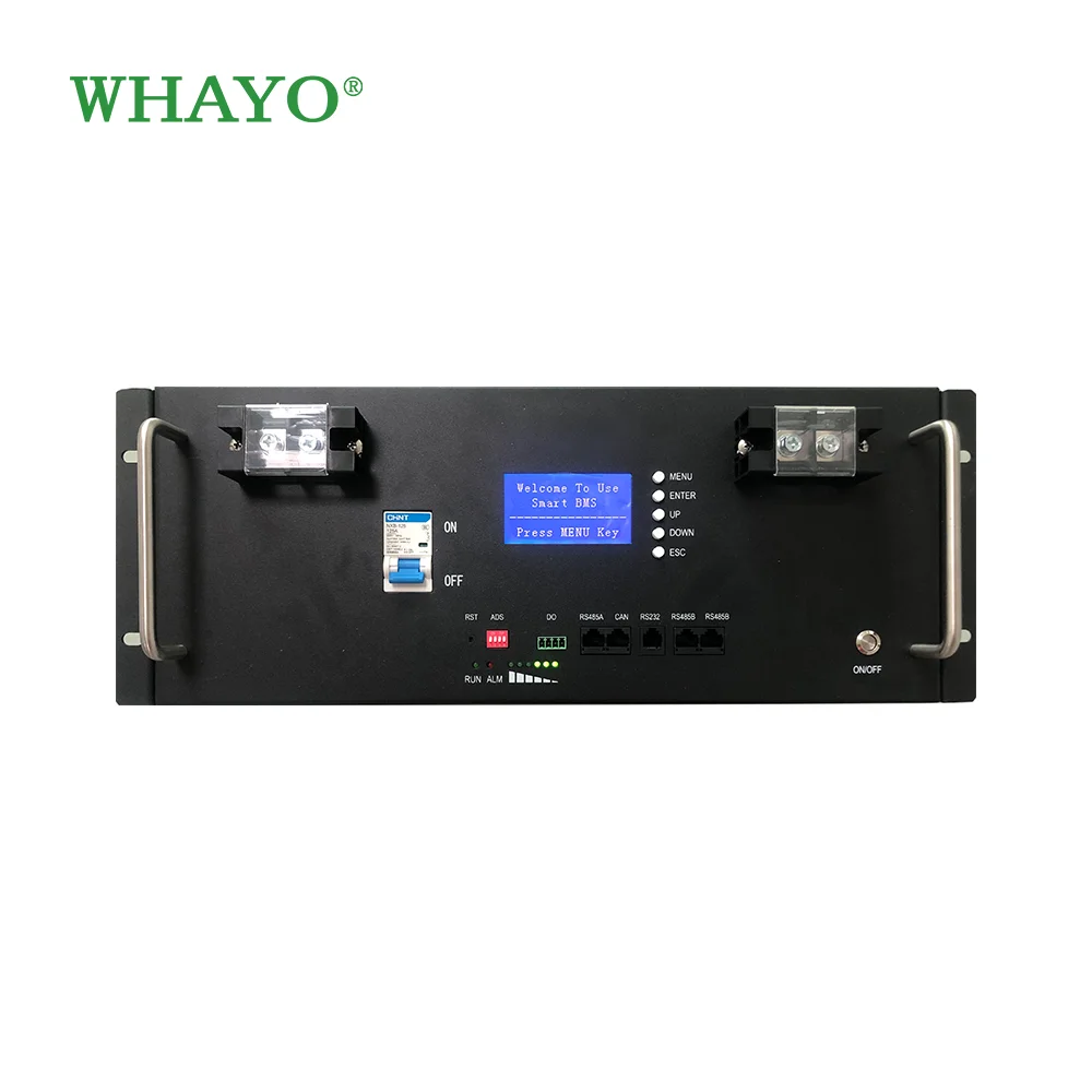 High Voltage Rack Mounted 30Kw Lithium Ion Battery Lifepo4 Battery 50Kwh Solar Energy Battery Storage