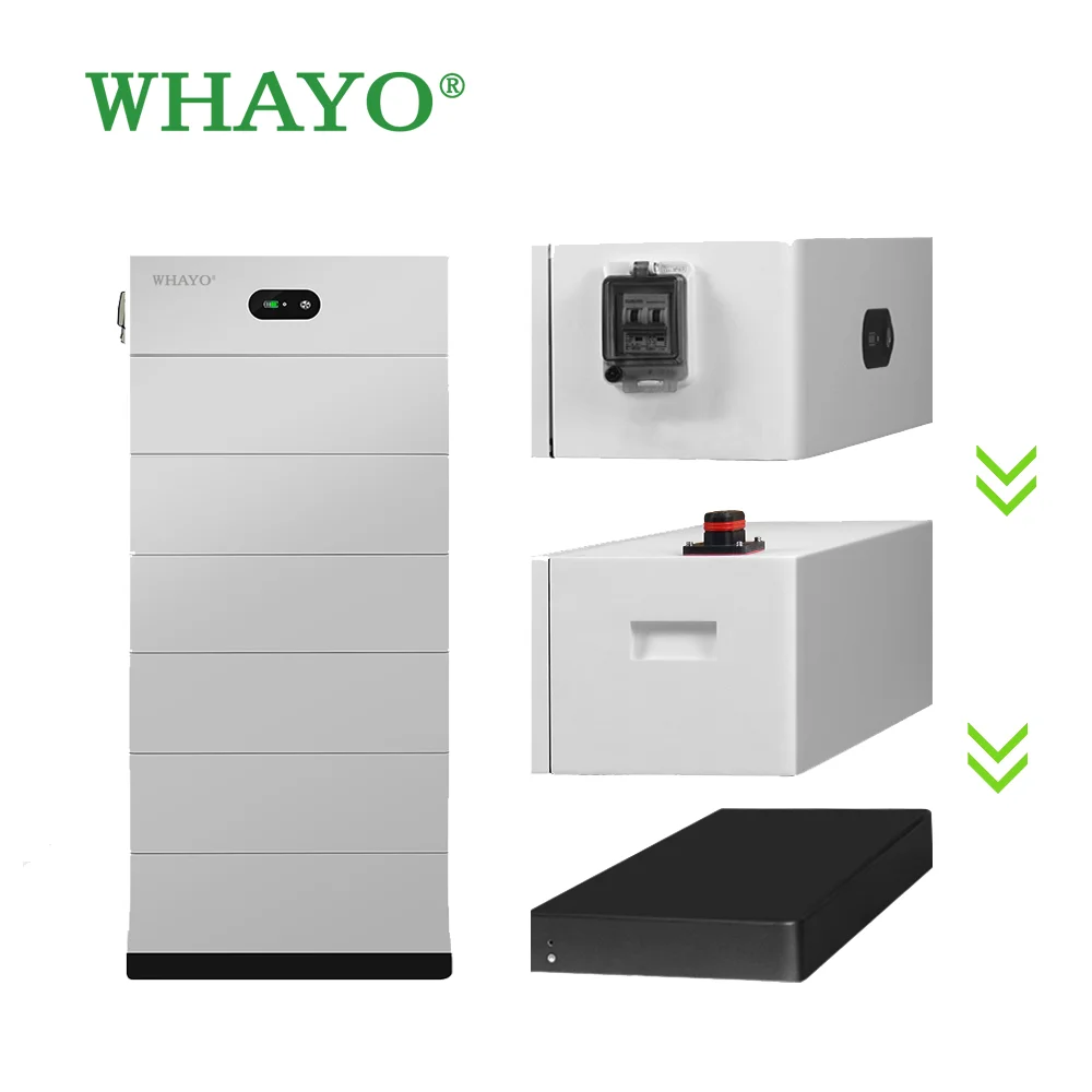 Whayo  Top Battery LIFEPO4 48V Battery Tank Power Wall Accumulate Vertical 5KWH 10KWH 15KWH 20KWH 25KWH Lifepo4 Lithium Battery