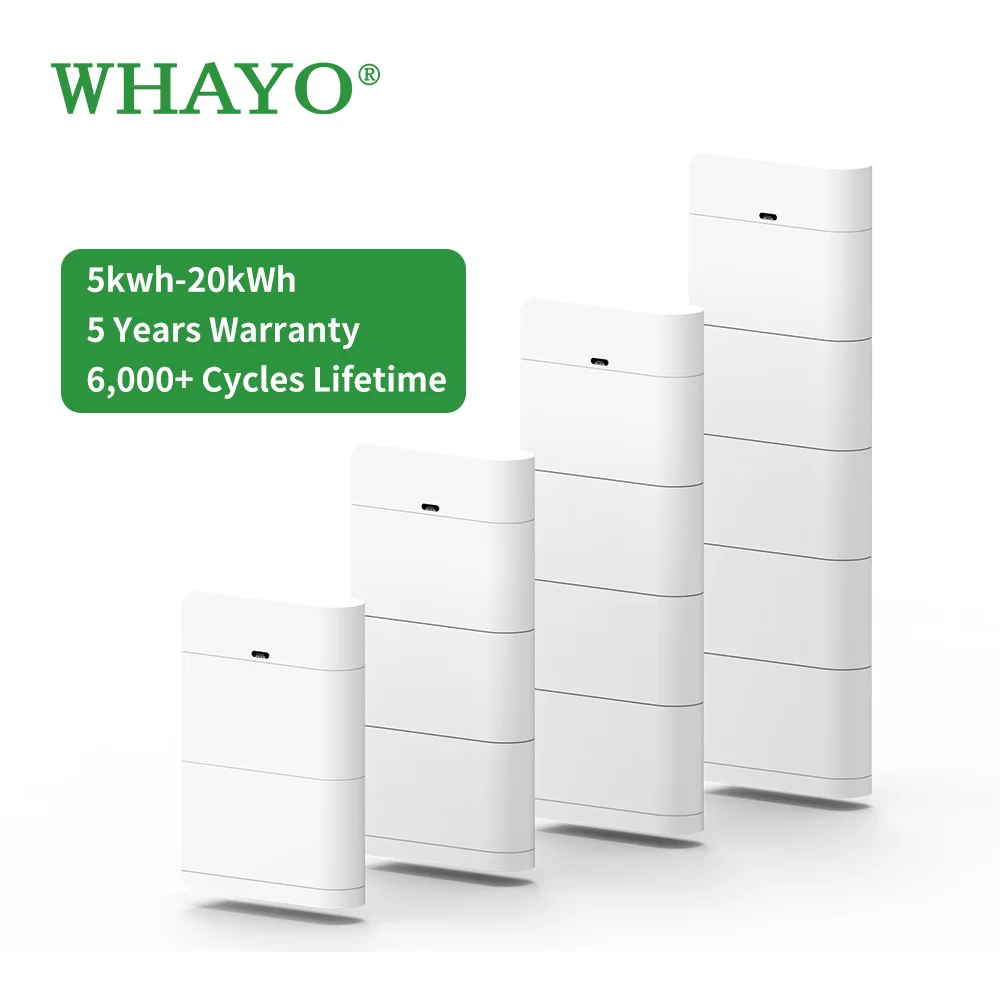10Kwh 15Kwh Stackable Home Energy System 51.2V 200AH 300Ah 314Ah Solar Lithium Battery Pack 48V LiFePO4 Battery