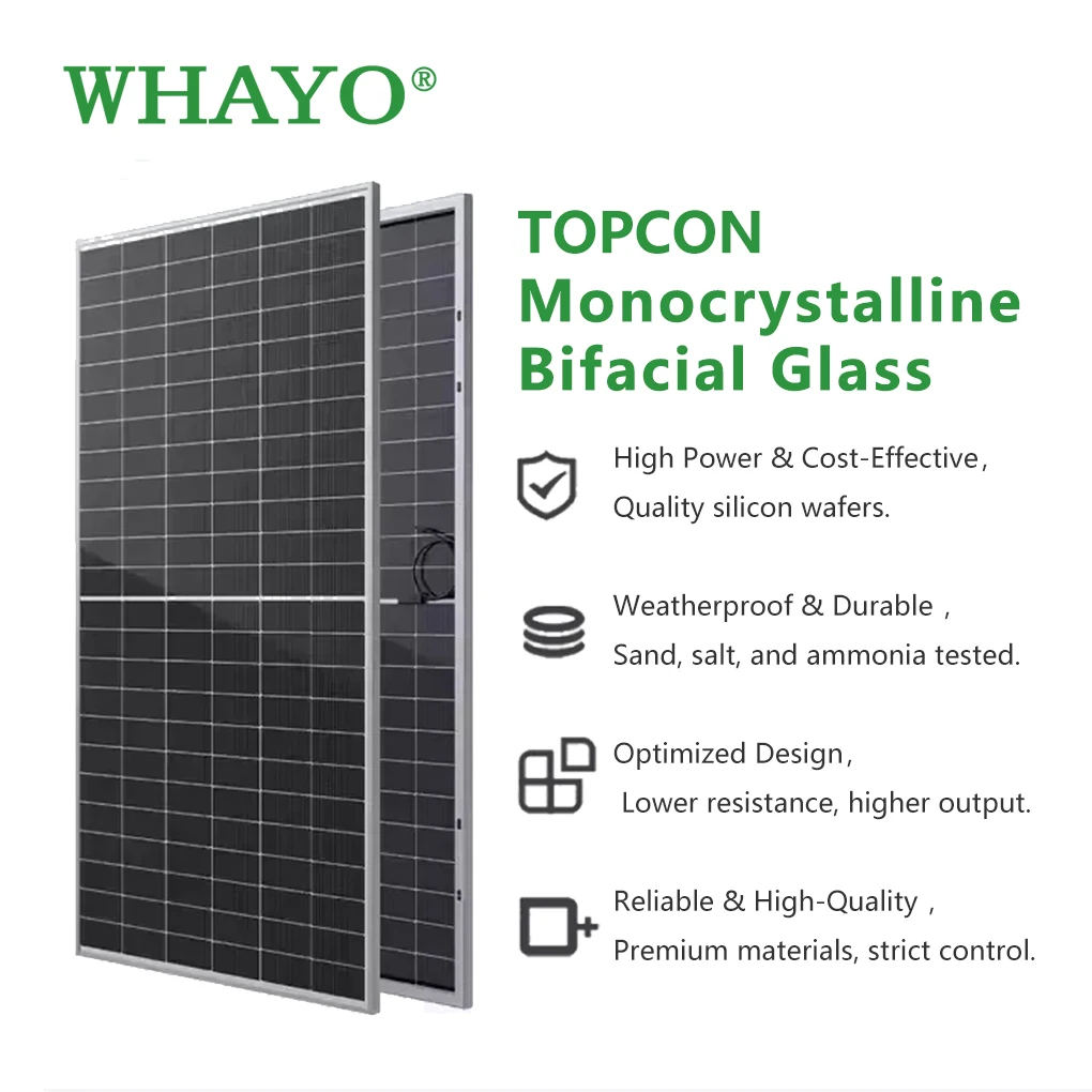 Whayo 15KW 20KW 30KW Solar Large Industrial and Commercial Systems Complete 30KW 25KW Hybrid Solar Energy System