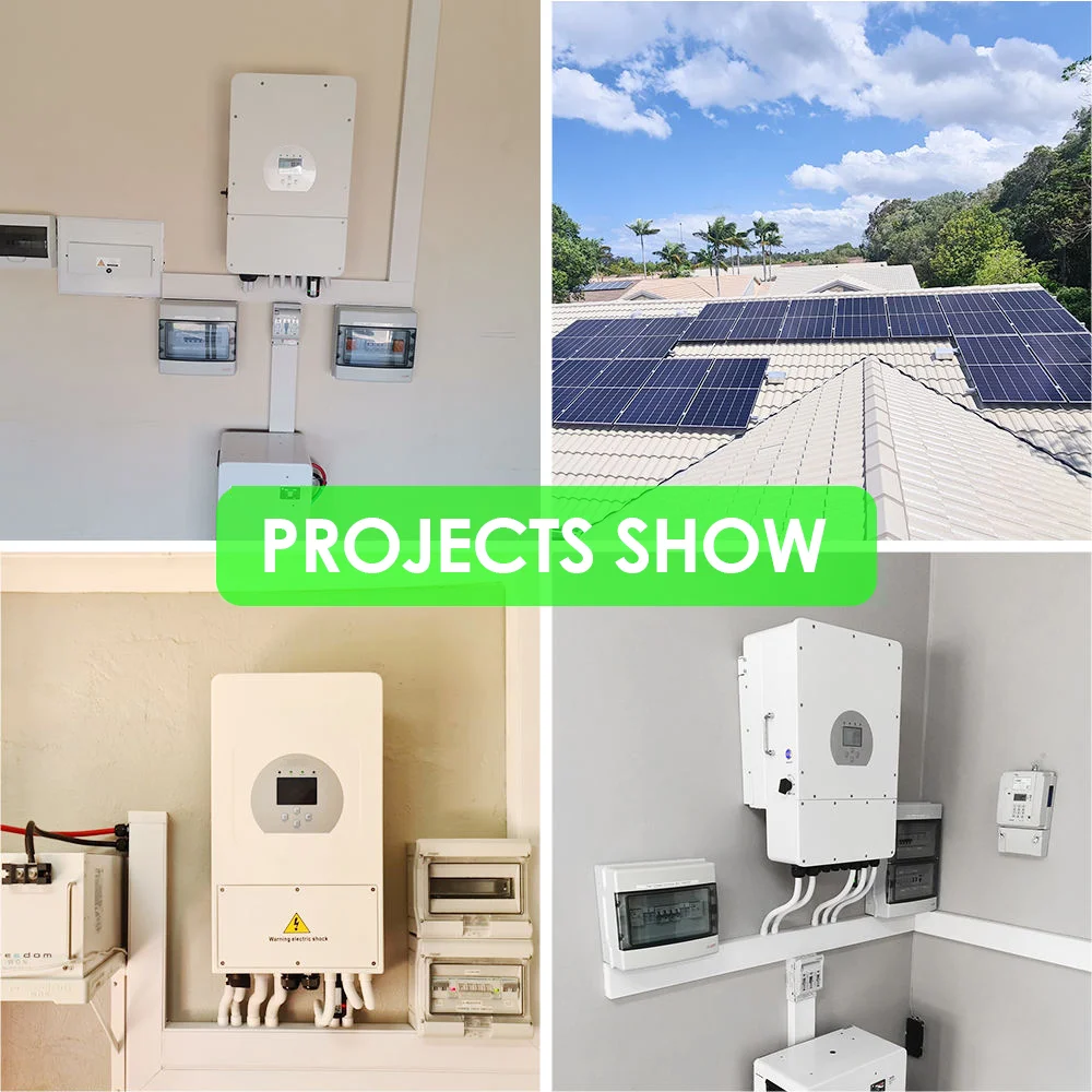 Whayo Solar Systeem 6 Kw 10Kw 15 Kw 10000Kw Photovoltaic Kit Complete Hybrid Solar Energy Storage System With Lithium Battery