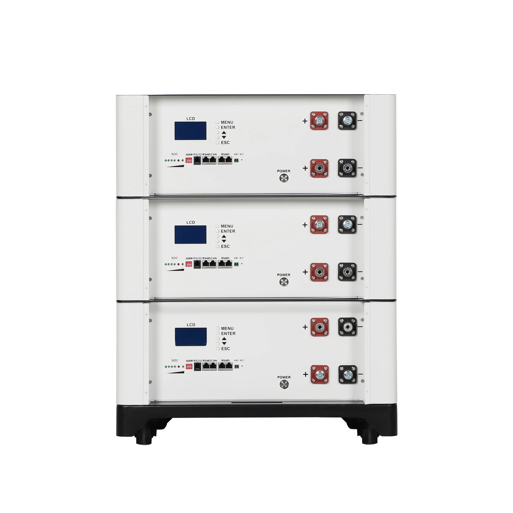 New Modular Home Energy Storage System Stackable Solar Lithium Battery Home Appliances Off Grid Solar Power System Lifepo4 IP54