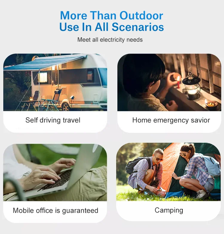 600w 1200w 1500w Outdoor Energy Supply Portable Energy Generator Home Power Supply Ac/Dc Charging Portable Power Storage