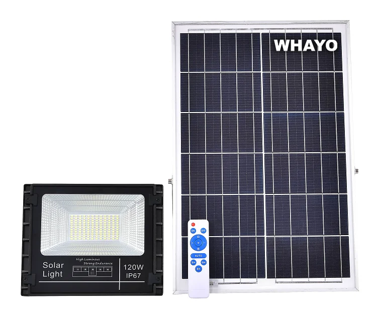 40W 100W 120W Time and Light Remote Control  Solar Lights LED 1000w 500w 400w 60w 40w Solar Projector Lamp