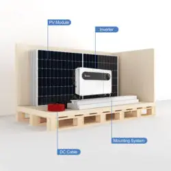 Whayo 3 Phase Eu Stock 30Kw 50Kw 100KW Solar Systems Complete CE Certificate Solar System