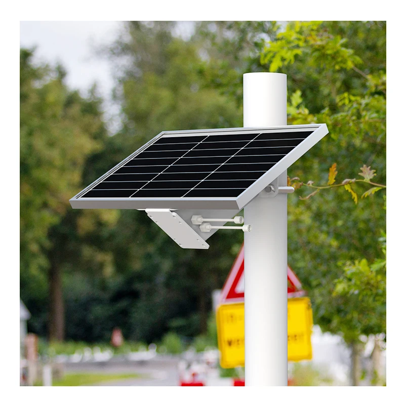 Construction Site Camera with Solar Panels Lithium Battery for Remote Monitoring and Security Camera Power Supply
