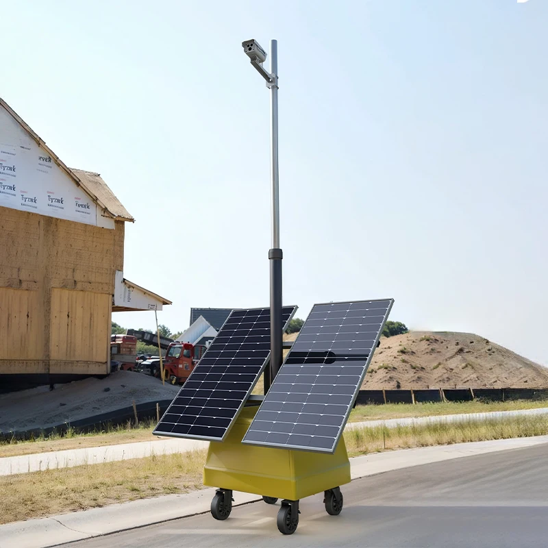 3600wh Solar Panel Mobile Solar Trailer Portable Solar Generator Trailer Mobile Solar Trailer  0utput Voltages