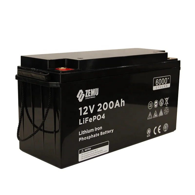 EU Popular Rechargeable Smart 12v Batterie Lithium Ion Lifepo4 Battery Pack 12v 100ah 200ah 12v Lithium Battery
