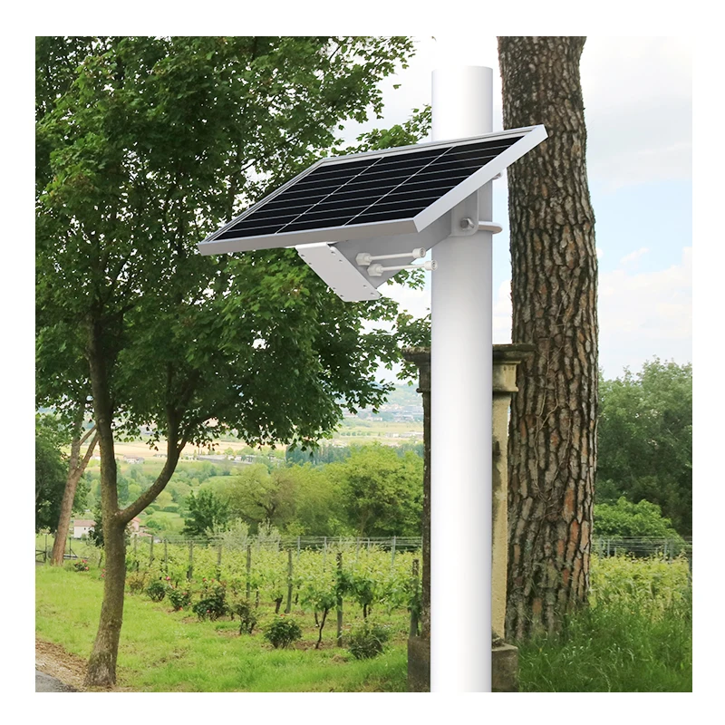 Construction Site Camera with Solar Panels Lithium Battery for Remote Monitoring and Security Camera Power Supply