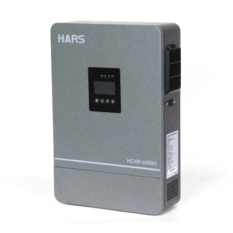 HARS on Off Grid  5.5kw 48v 24v  220V Mppt Solar Hybrid Solar  Inverter with Parallel Mppt Solar Hybrid Inverter
