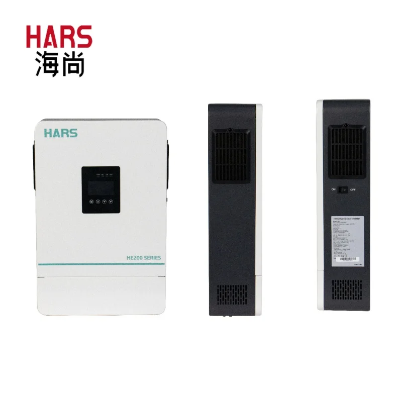 HARS Wholesale 48V Hybrid Inverter 220V 380V 5.5KW MPPT 5500W Pure Sine Wave Solar Inverter Dual Output Parallel WIFI
