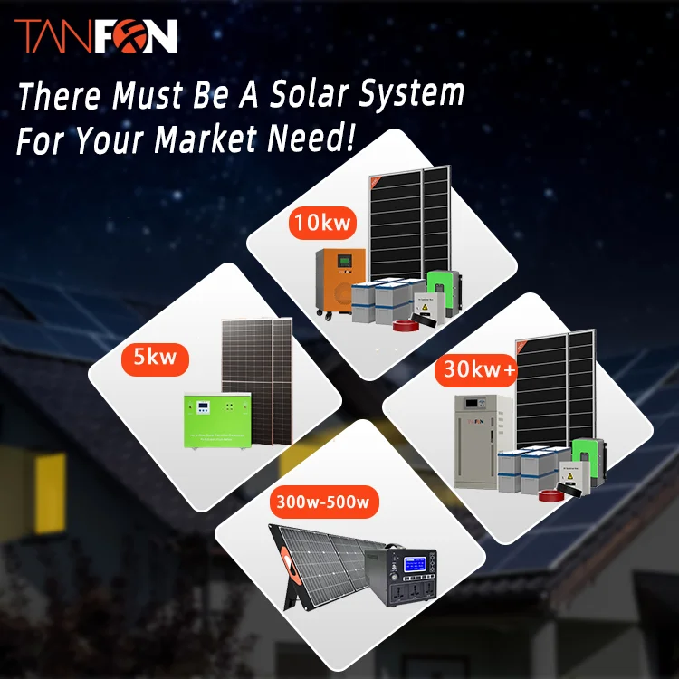 Small Off-Grid Solar Power System 3kva 10kva 15kva Cost Effective 5kw 3kw Battery Inverter with 20kw House Kit MPPT Controller