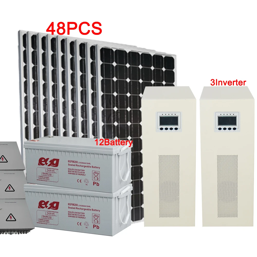 ESG 3000W 5000W 10000W Off Grid Storage Split Phase MPPT Controller Hybrid 5KW Solar Inverter