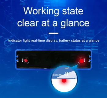 Battery balancer equalizer with led indicator suitable for  24V gel and lithium battery extend battery life