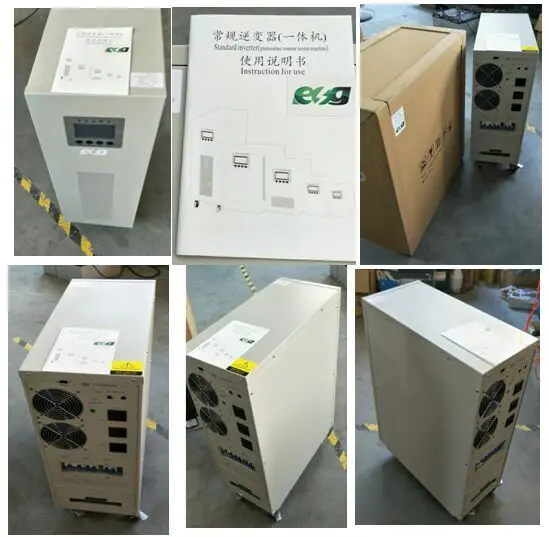 ESG 3000W 5000W 10000W Off Grid Storage Split Phase MPPT Controller Hybrid 5KW Solar Inverter