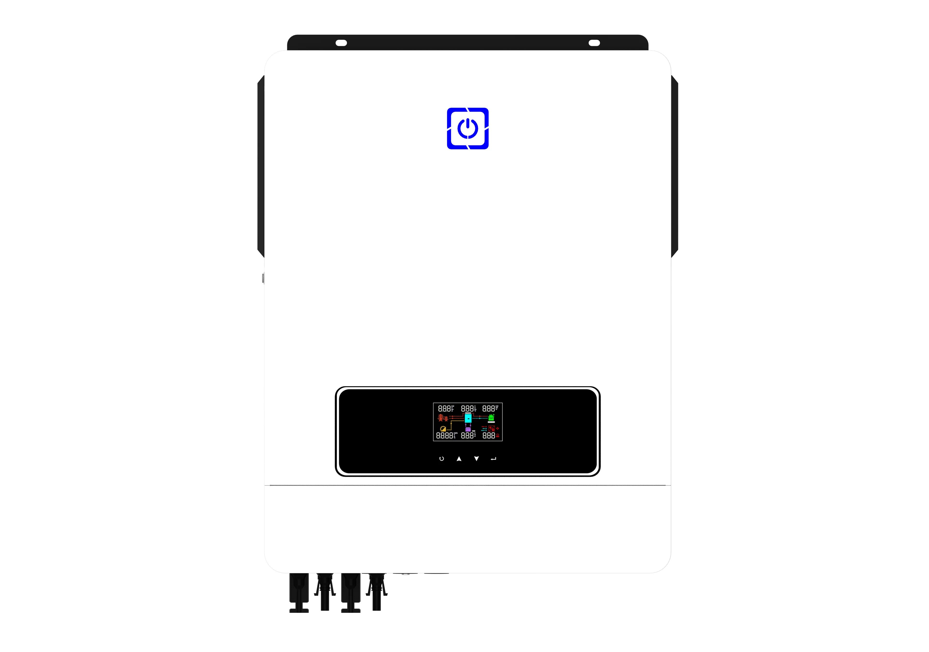 Home Solar Energy System Plug and Play 8KW 8.2KW 10KW 10.2KW Off Grid Solar Hybrid Inverter With Dual MPPT