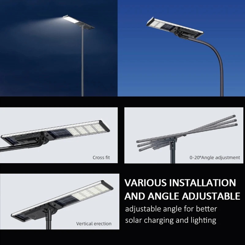 High Quality 500W Road All in One Integrated Quality Integrated 150W 300W Led Solar Led Street Light Hot Sale