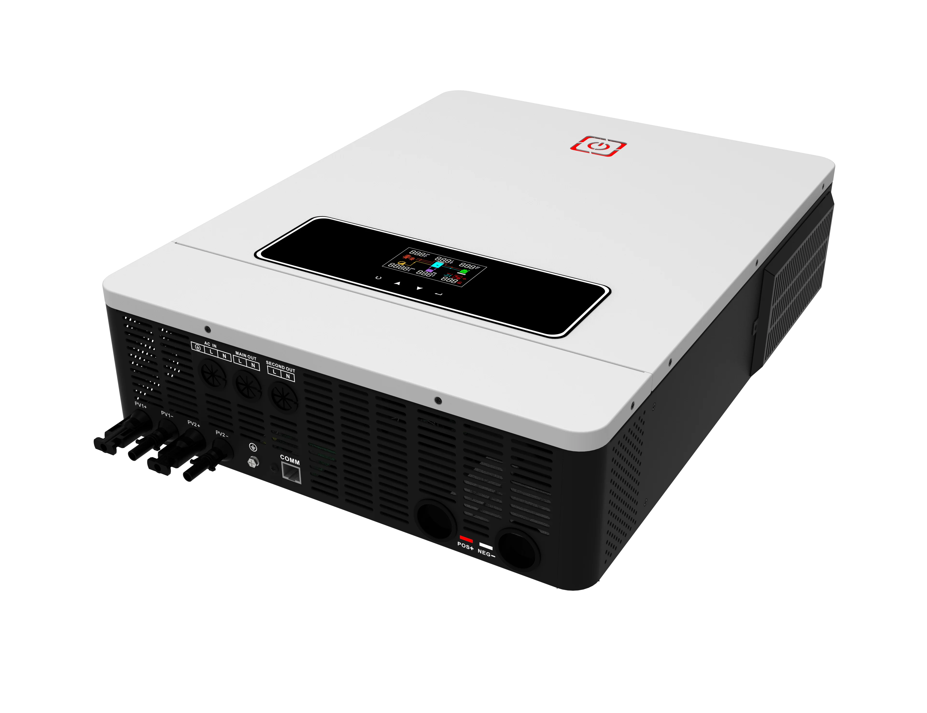 Home Solar Energy System Plug and Play 8KW 8.2KW 10KW 10.2KW Off Grid Solar Hybrid Inverter With Dual MPPT