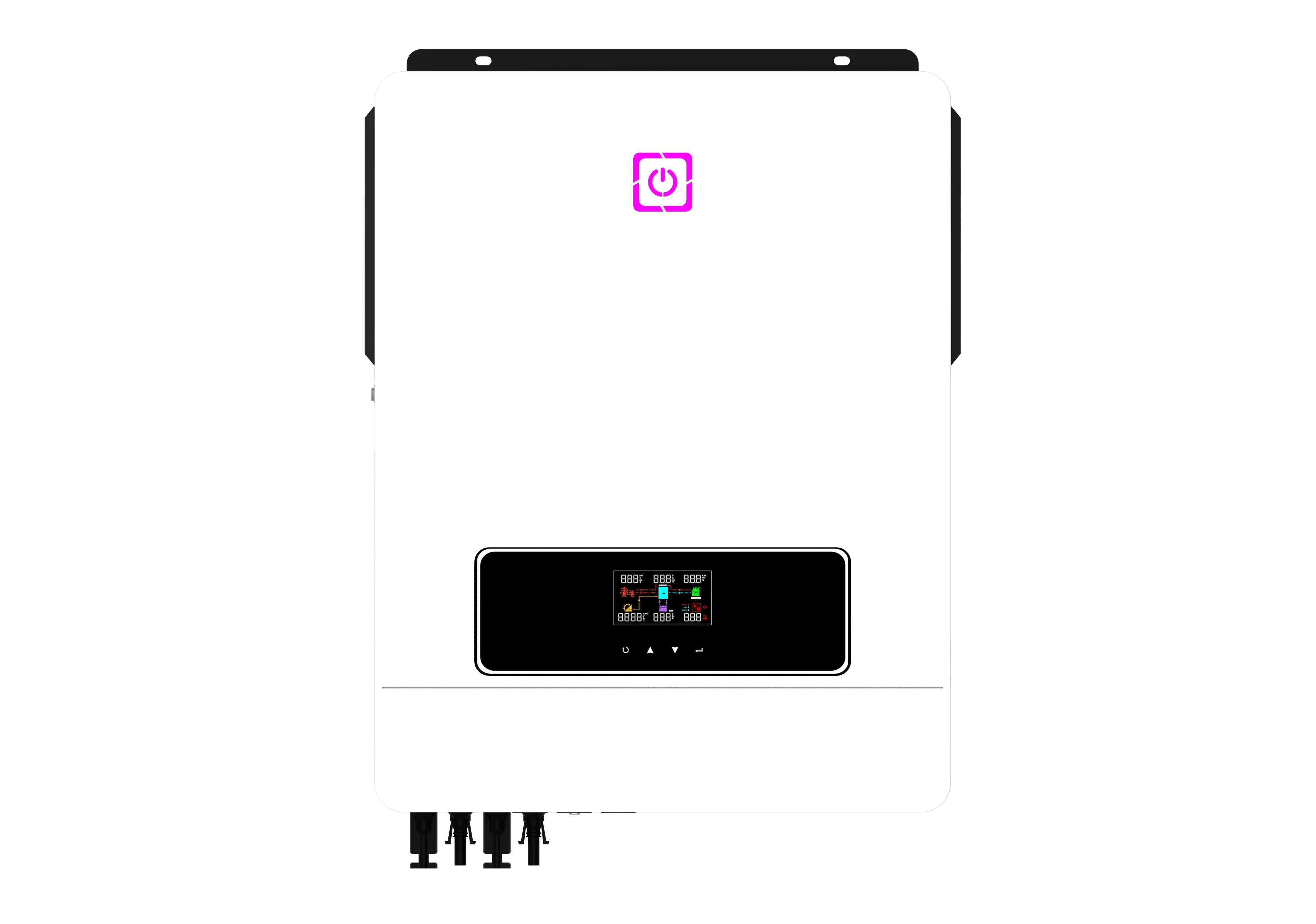 Home Solar Energy System Plug and Play 8KW 8.2KW 10KW 10.2KW Off Grid Solar Hybrid Inverter With Dual MPPT
