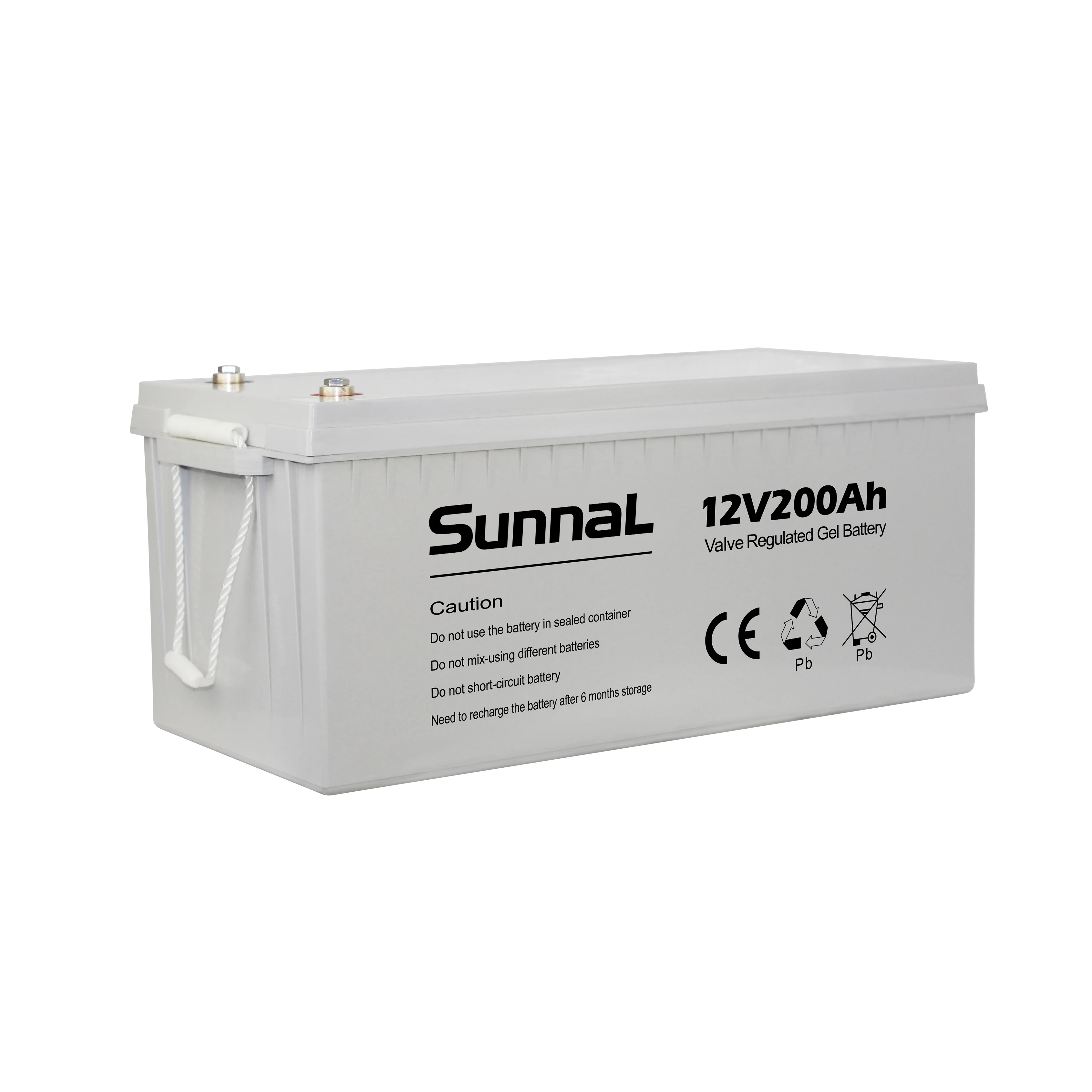 Solar Gel Battery 12V 200Ah Solar Storage for Solar Power System Battery Pack Lead Acid Batteries for House